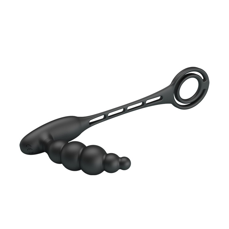 Wibrator prostaty Vibration Penis Sleeve III: 12 trybów, 21,2 cm - 3
