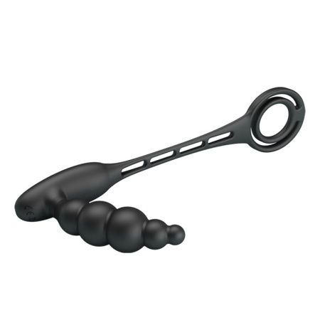 Wibrator prostaty Vibration Penis Sleeve III: 12 trybów, 21,2 cm - 3