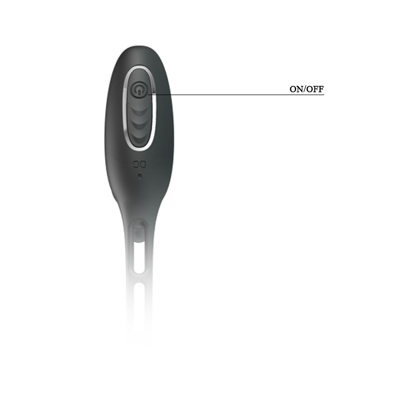 Wibrator prostaty Vibration Penis Sleeve III: 12 trybów, 21,2 cm - 6