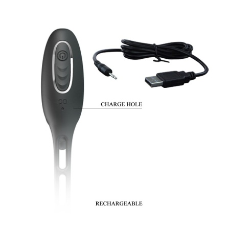 Wibrator prostaty Vibration Penis Sleeve III: 12 trybów, 21,2 cm - 7