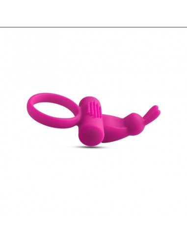 Anello Fallico Vibrante Con Rabbit Pink - Pierścienie erekcyjne wibrujące - 1