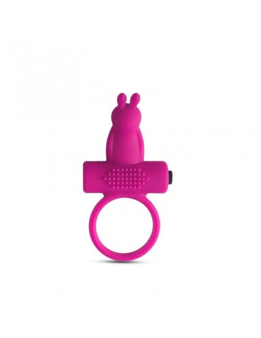 Anello Fallico Vibrante Con Rabbit Pink - Pierścienie erekcyjne wibrujące - 2