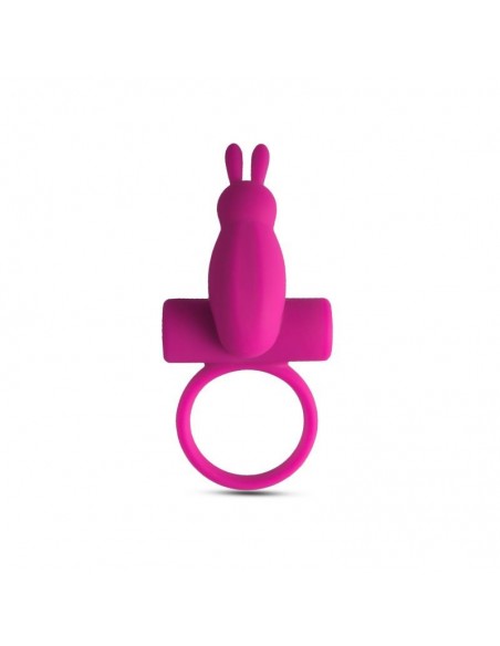 Anello Fallico Vibrante Con Rabbit Pink - Pierścienie erekcyjne wibrujące - 3
