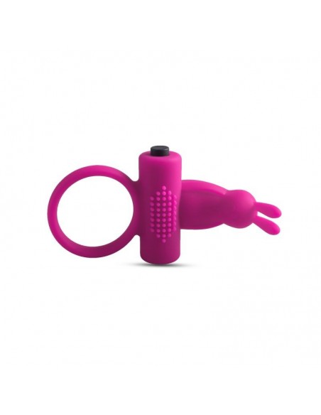 Anello Fallico Vibrante Con Rabbit Pink - Pierścienie erekcyjne wibrujące - 4
