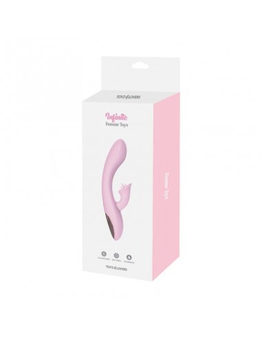 Wibrator Króliczek Infinite Femme Toys Pink - Wibratory Króliczki - 6