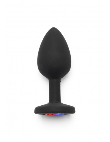 Rainbow Booty Jewel Small - Korki analne silikonowe - 2