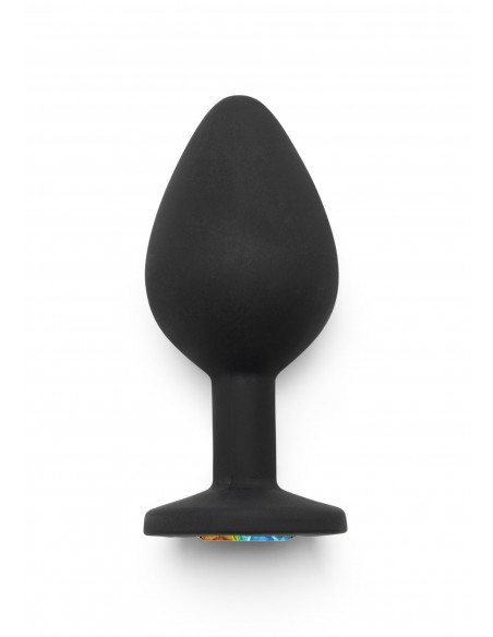 Rainbow Booty Jewel Medium - Korki analne silikonowe - 2