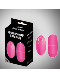 Wibrujące Jajeczko Na Pilota Bezprzewodowego Kitty Rocky - Wibratory Jajeczka - 1
