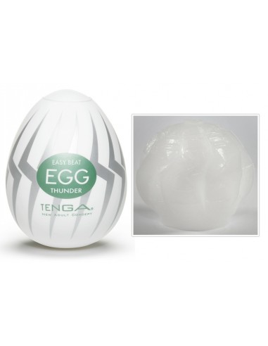 Tenga Egg Thunder Single - Masturbatory i Sztuczne pochwy - 6