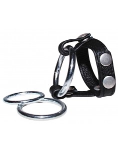 Leather Strap - Strap-ony, dilda na pasku bez wibracji - 1 2