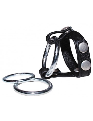 Leather Strap - Strap-ony, dilda na pasku bez wibracji - 2