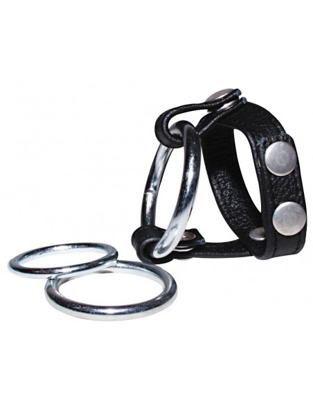 Leather Strap - Strap-ony, dilda na pasku bez wibracji - 2