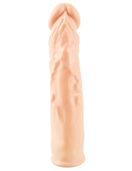 Silicone Extension flesh - Przedłużki i nakładki na penisa - 3