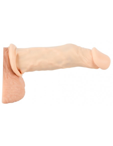 Silicone Extension flesh - Przedłużki i nakładki na penisa - 7