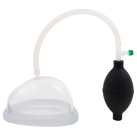 Pompa waginowa VP006 Vagina Pump Solo z ręczną pompką kulową, regulatorem ciśnienia i kopułą ssącą 12 cm - 2