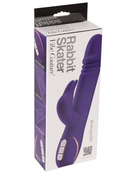 Rabbit Skater Purple - Wibratory Króliczki - 1