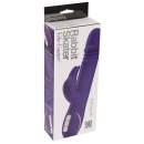 Wibrator króliczy Rabbit Skater Purple – funkcja popychania i 7 trybów wibracji, długość całkowita 23 cm - 1