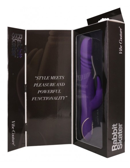 Rabbit Skater Purple - Wibratory Króliczki - 2
