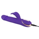 Wibrator króliczy Rabbit Skater Purple – funkcja popychania i 7 trybów wibracji, długość całkowita 23 cm - 8