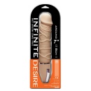 Wibrator penisa Infinite Desire Skin-coloured – elastyczny silikon, 10 trybów wibracji, długość 26 cm, średnica 4,2–5 cm - 1