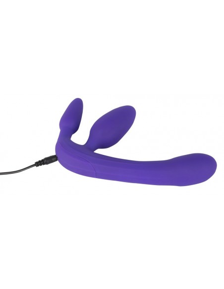 Vibrating Strapless Strap-On 3 - Strap-ony, dilda na pasku z wibracją - 6