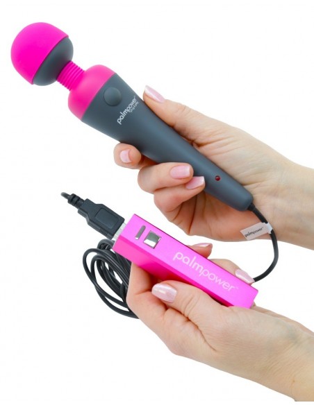 Palm Power Plug / Play - Wibratory Magic Wand - 3