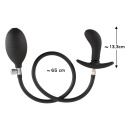 Pompowany korek analny Inflatable Plug — regulowana średnica, miękki silikon, długość całkowita 8 cm - 2