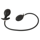 Pompowany korek analny Inflatable Plug — regulowana średnica, miękki silikon, długość całkowita 8 cm - 5