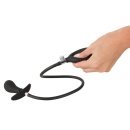 Pompowany korek analny Inflatable Plug — regulowana średnica, miękki silikon, długość całkowita 8 cm - 11