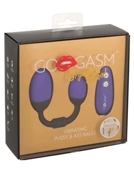 Gogasm Vibrating Pussy / Ass B - Kulki Gejszy i Jajeczka Wibrujące - 1