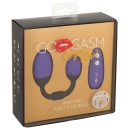 Kulki miłości GoGasm Vibrating Pussy & Ass Balls – podwójna stymulacja waginalno-analna z pilotem, długość 21 cm - 1
