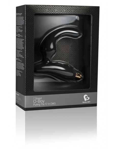 O-Boy 7 Black - Masażery i stymulatory prostaty - 1