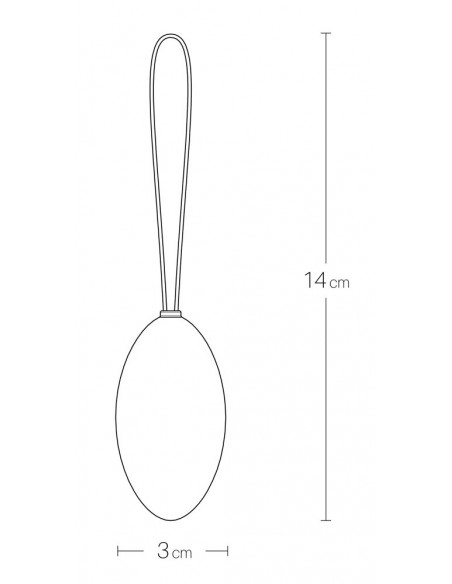 Jajeczko Wibrujące Bezprzewodowe Peach Into You Indigo - Wibratory Jajeczka - 4