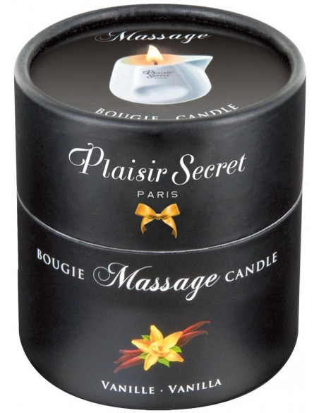 Massage Candle Vanilla 80ml - Świece zapachowe do masażu - 1