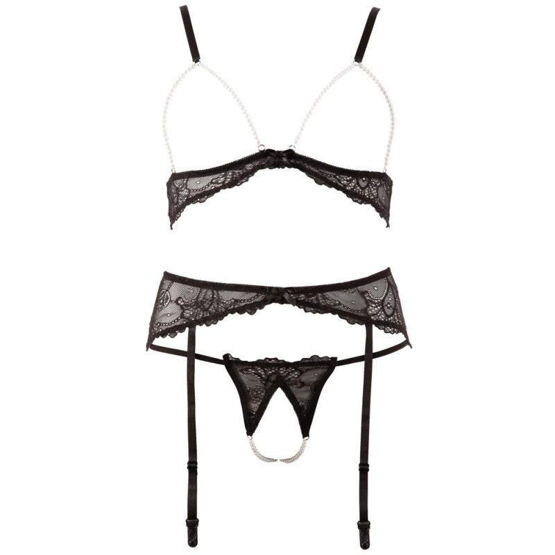 Bra Set Pearls M - 12