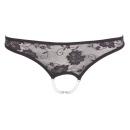Lace String Pearls black - 5