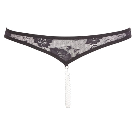 Lace String Pearls black - 7
