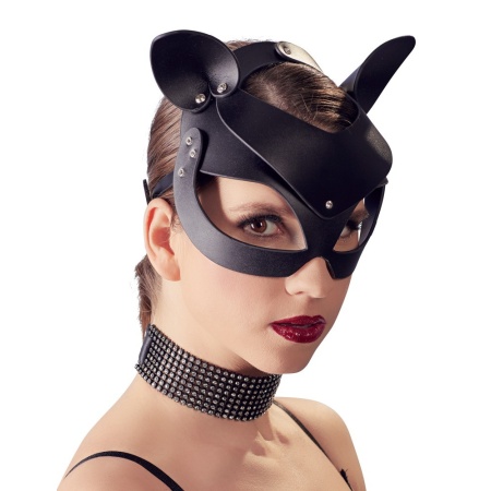 Opaska Erotyczna Bad Kitty Cat Mask Rhinestones - 3
