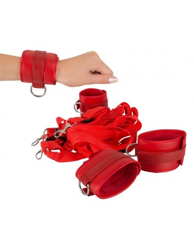 Bad Kitty Bed Restraint Set - Uprzęże BDSM - 3