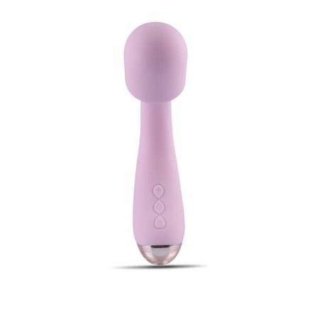 Wibrator różdżka Flex Com Wand 17 cm Silikon Różowy - 1