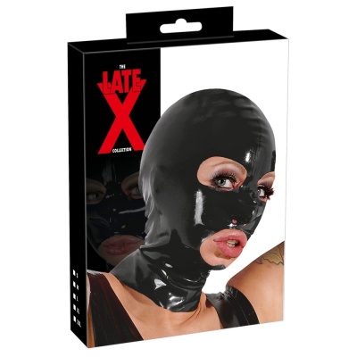 Opaska Erotyczna Latex Mask black - 1