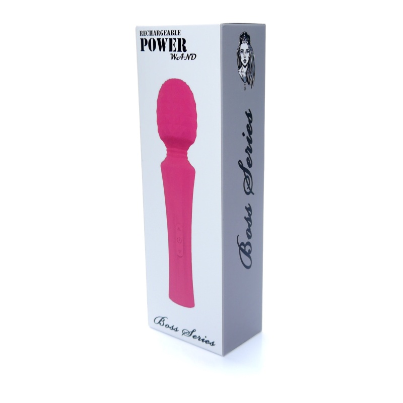 Masażer Rechargeable Power Wand Różowy - 6