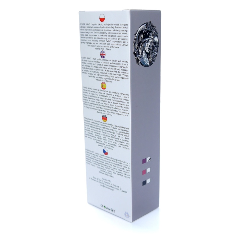 Masażer Rechargeable Power Wand Różowy - 8