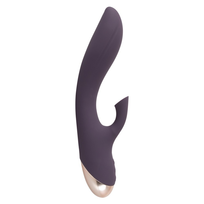 Wibrator ssący Sucking Vibrator, 12 trybów ssania i wibracji, zakrzywiony trzon, 21,6 cm, średnica 3,7 cm - 5