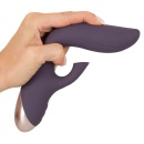 Wibrator ssący Sucking Vibrator, 12 trybów ssania i wibracji, zakrzywiony trzon, 21,6 cm, średnica 3,7 cm - 9