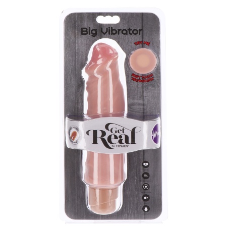 Wibrator Dual Density Big Vibrator 9in (23 cm) - 2