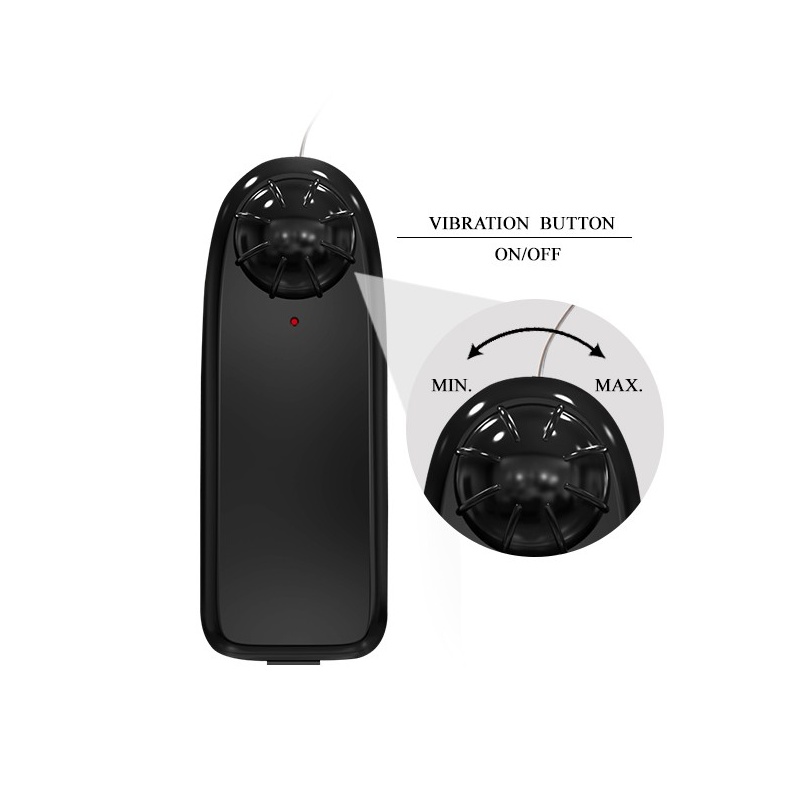 Wibrator Dong Vibrating z przyssawką i pilotem - 19,2 cm - 5