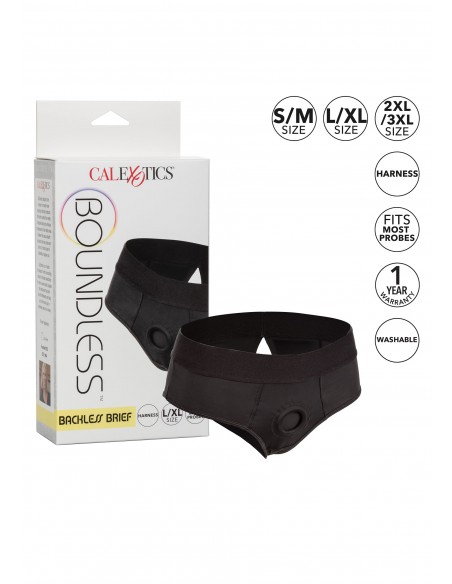 Boundless Backless Brief - Uprzęże Strapon - 5