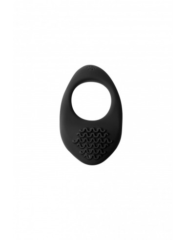 Erection Vibroring Pure Passion Moonshine Black - Pierścienie erekcyjne wibrujące - 2