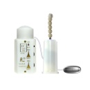 Masturbator dwustronny BM-009042 z wibracją i rotacją - długość 20 cm - 6